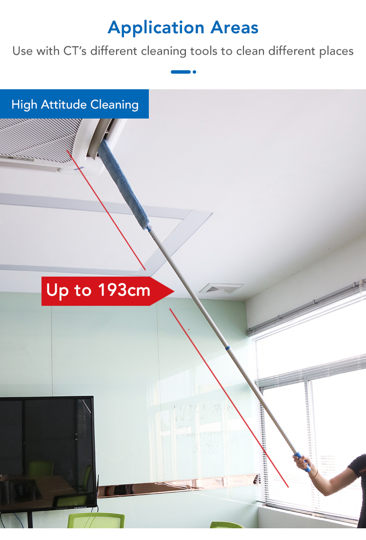 CT 2 Sections Twist Lock Pole - Cleanic Cleaning Equipment